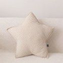 Cotton and linen stripe series pillow, star, moon, cloud stripe, twist candy, home sofa, pillow 