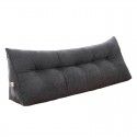 Headrest cushion triangle double sofa large backrest tatami bed upholstered bed pillow removable bed backrest 