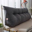 Headrest cushion triangle double sofa large backrest tatami bed upholstered bed pillow removable bed backrest 