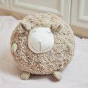 Exported to South Korea Single Little Sheep Doll Pillow Lovely Round Ball Sheep Plush Toy Comfort Puppy Sheep Pillow Doll 