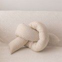 Cotton and linen stripe series pillow, star, moon, cloud stripe, twist candy, home sofa, pillow 