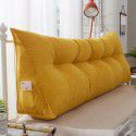 Headrest cushion triangle double sofa large backrest tatami bed upholstered bed pillow removable bed backrest 