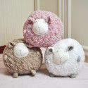 Exported to South Korea Single Little Sheep Doll Pillow Lovely Round Ball Sheep Plush Toy Comfort Puppy Sheep Pillow Doll 