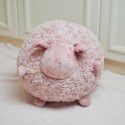 Exported to South Korea Single Little Sheep Doll Pillow Lovely Round Ball Sheep Plush Toy Comfort Puppy Sheep Pillow Doll 