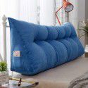 Headrest cushion triangle double sofa large backrest tatami bed upholstered bed pillow removable bed backrest 