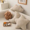 Cotton and linen stripe series pillow, star, moon, cloud stripe, twist candy, home sofa, pillow 