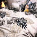 Ins Simple Nordic Gentleman Men's Grey Duvet Cover Four Piece Bedding Set Student Dormitory Bed Sheet Three Piece Set 