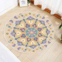 Round Floor Mat Bedside Living Room Decorative Carpet Round Computer Chair Cushion Corner Chair Cushion Basket Carpet Thin 