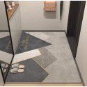 Crystal velvet carpet doormat doormat household doormat light luxury Nordic cuttable porch anti-skid mat 