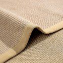 Sisal jute carpet, tea room, Zen carpet, straw weaving living room, home stay hotel, new Chinese linen mat 