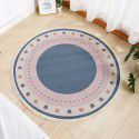 Round Floor Mat Bedside Living Room Decorative Carpet Round Computer Chair Cushion Corner Chair Cushion Basket Carpet Thin 