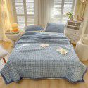 Class A Milk Pile Bed Cover Antibacterial Cotton Mattress Thickened Dense Soybean Antibacterial Student Bed Cover Three piece Set Wholesale