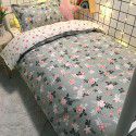 Factory Wholesale Student Dormitory 3-piece set, single cotton 4-piece set, cotton quilt cover, simple bed sheet, one for distribution 