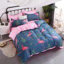 Wholesale thickened and brushed four piece sets of student dormitory three piece sets of spring, autumn and winter single sheets, quilt covers and bedding 