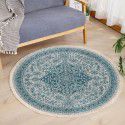 Round Floor Mat Bedside Living Room Decorative Carpet Round Computer Chair Cushion Corner Chair Cushion Basket Carpet Thin 