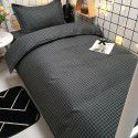 Factory Wholesale Student Dormitory 3-piece set, single cotton 4-piece set, cotton quilt cover, simple bed sheet, one for distribution 