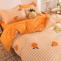 Three piece Bedding Set Gift Aloe Cotton Bedding Sheet Quilt Cover Four piece Bedding Sheet Set One piece Issued to Manufacturer Wholesale 