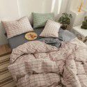 Foreign Trade Home Textile Bedding Three Piece All Cotton Explosives Amazon duvetcover Pure Cotton Printing Duvet Cover Set 