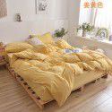 Simple cotton washable cotton bedding 4-piece set of cotton quilt cover bedspread sets supplied by manufacturers directly for wholesale