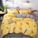 Wholesale thickened and brushed four piece sets of student dormitory three piece sets of spring, autumn and winter single sheets, quilt covers and bedding 