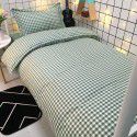 Factory Wholesale Student Dormitory 3-piece set, single cotton 4-piece set, cotton quilt cover, simple bed sheet, one for distribution 