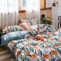 Foreign Trade Home Textile Bedding Three Piece All Cotton Explosives Amazon duvetcover Pure Cotton Printing Duvet Cover Set 