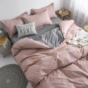 Thickened brushed four piece set single student dormitory three piece set simple bed sheet quilt cover gift bedding wholesale 