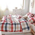 Simple cotton washable cotton bedding 4-piece set of cotton quilt cover bedspread sets supplied by manufacturers directly for wholesale