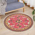 Round Floor Mat Bedside Living Room Decorative Carpet Round Computer Chair Cushion Corner Chair Cushion Basket Carpet Thin 