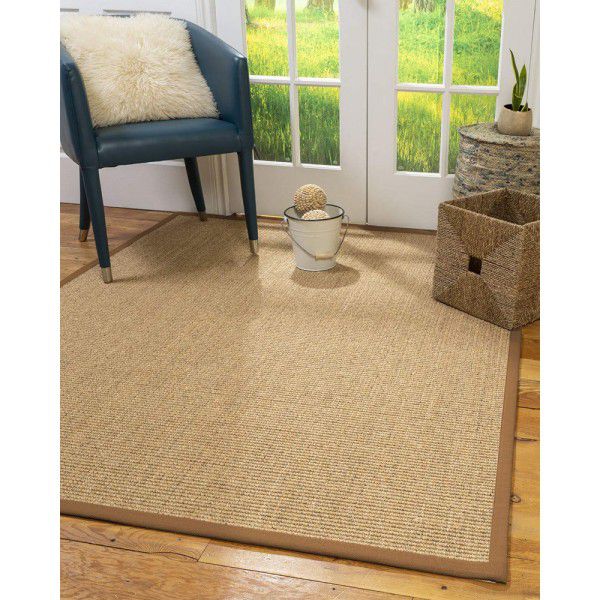 Sisal jute carpet, tea room, Zen carpet, straw weaving living room, home stay hotel, new Chinese linen mat 