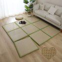 Summer rattan mat free splicing home stay hotel living room balcony bedroom carpet children's room crawling carpet manufacturer 