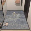 Crystal velvet carpet doormat doormat household doormat light luxury Nordic cuttable porch anti-skid mat 