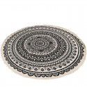 Round Floor Mat Bedside Living Room Decorative Carpet Round Computer Chair Cushion Corner Chair Cushion Basket Carpet Thin 