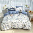 [Super factory] Manufacturer wholesale 2022 pure cotton four piece set Xiains style cotton skin friendly sheet four piece set 