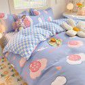 Three piece Bedding Set Gift Aloe Cotton Bedding Sheet Quilt Cover Four piece Bedding Sheet Set One piece Issued to Manufacturer Wholesale 