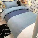 Factory Wholesale Student Dormitory 3-piece set, single cotton 4-piece set, cotton quilt cover, simple bed sheet, one for distribution 