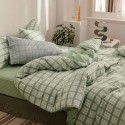 Foreign Trade Home Textile Bedding Three Piece All Cotton Explosives Amazon duvetcover Pure Cotton Printing Duvet Cover Set 