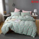 Simple cotton washable cotton bedding 4-piece set of cotton quilt cover bedspread sets supplied by manufacturers directly for wholesale