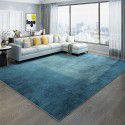 Wholesale solid color living room crystal velvet floor mats Household entrance door Bedroom carpets are easy to clean, dirt resistant and anti-skid floor mats 