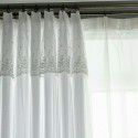 Curtains, bedroom, shading, household velcro, living room, grand new double princess style curtain, light tight 