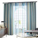 Factory direct sales of new gradual color curtain products simple modern bedroom shading cloth curtain gauze curtain set high Nordic style