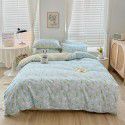 Ins wind small fresh cotton four piece cotton three piece bed sheet 