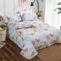 Bedsheet 1.2 * 2.3m thick ground bed sheet single piece wholesale dormitory hotel bedroom single simple bed sheet 