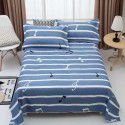 Bedsheet 1.2 * 2.3m thick ground bed sheet single piece wholesale dormitory hotel bedroom single simple bed sheet 