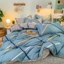 Spring and autumn bed four piece set summer sheet quilt cover Nordic quilt cover student dormitory bed three piece single bed 