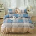 One replacement bedding sheet, quilt cover, thickened, brushed bed sheet, winter warm four piece set, physical supermarket wholesale 