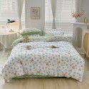 Ins wind small fresh cotton four piece cotton three piece bed sheet 