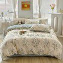 Ins wind small fresh cotton four piece cotton three piece bed sheet 