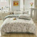 Ins wind small fresh cotton four piece cotton three piece bed sheet 