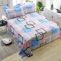 Bedsheet 1.2 * 2.3m thick ground bed sheet single piece wholesale dormitory hotel bedroom single simple bed sheet 